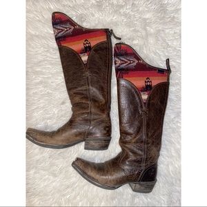 Pendleton x Ariat Snip Toe